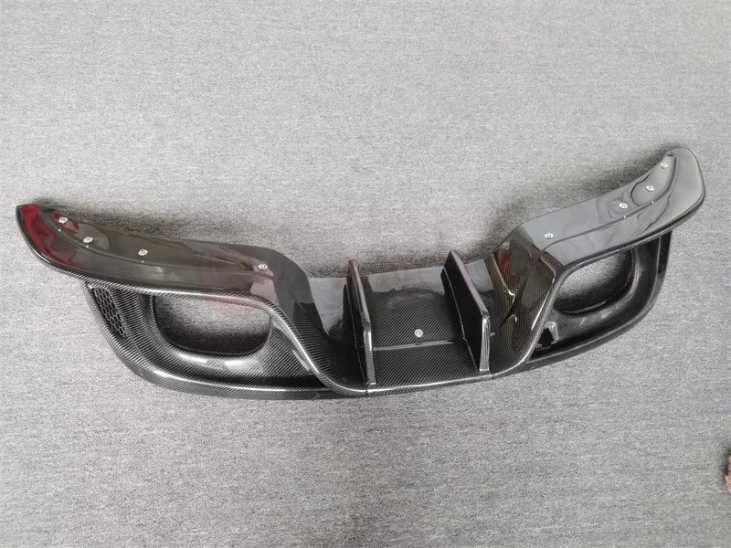 Carbon Fiber Rear Lip for  F-type 2013-2019 Rear Bumper Diffuser